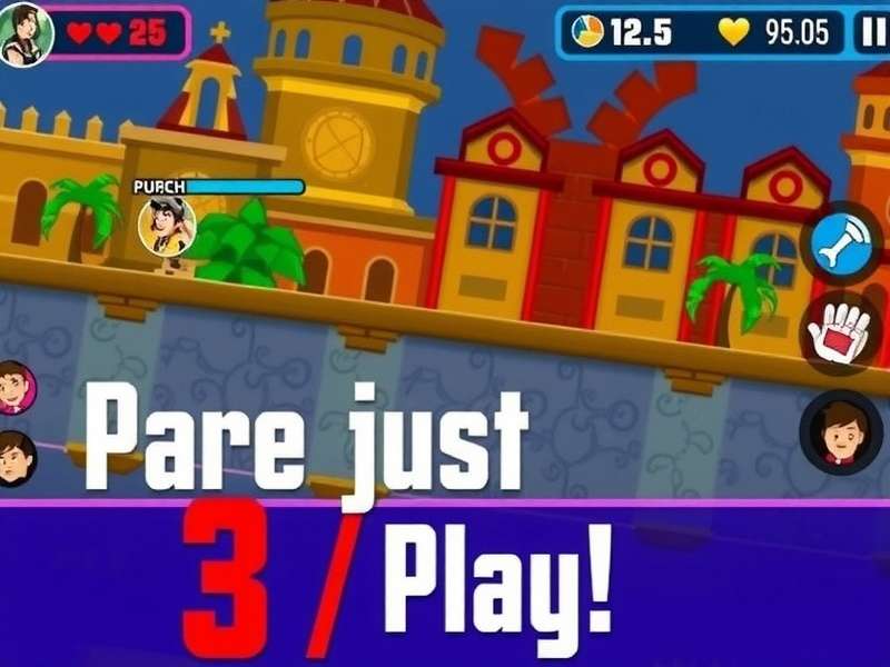 Action sequence from Haryanvi Mighty Hero 12 Haryanvi Mighty Hero 12 Gameplay Screenshot